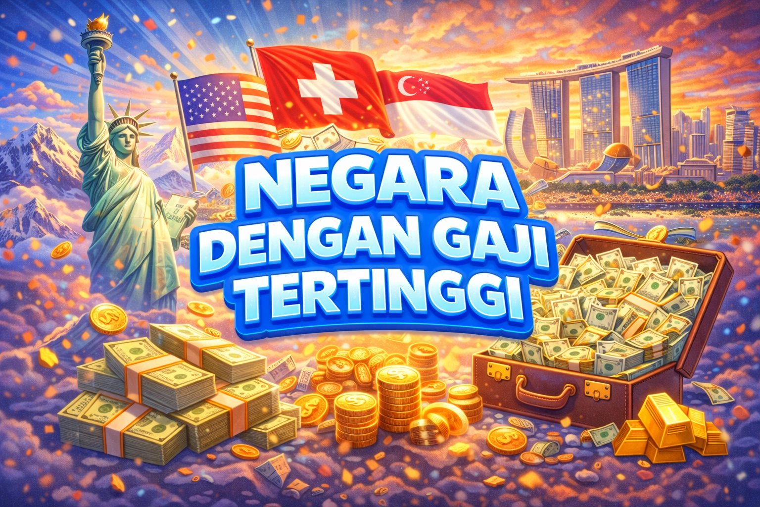 negara dengan gaji tertinggi